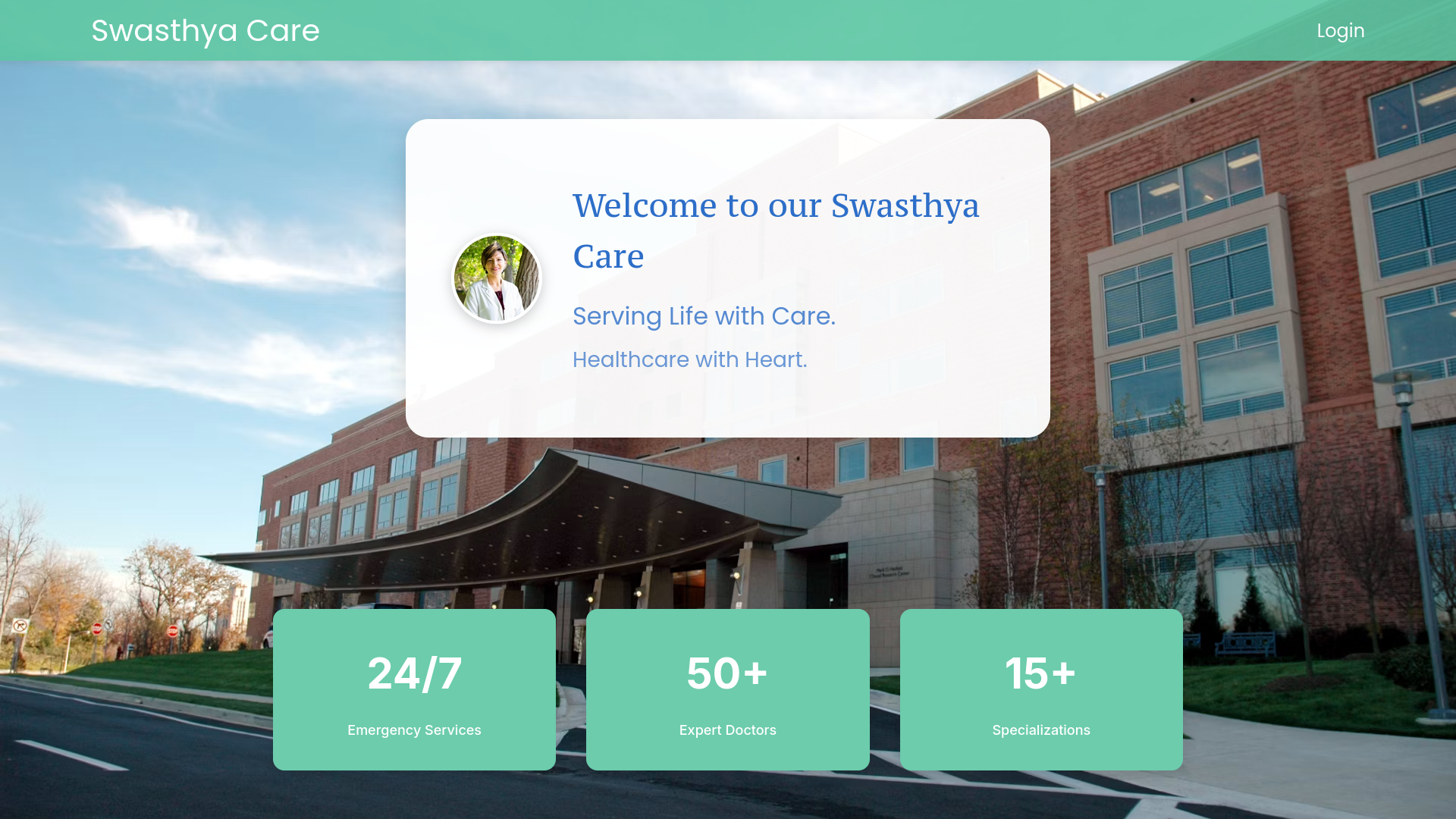 SwasthyaCare Interface